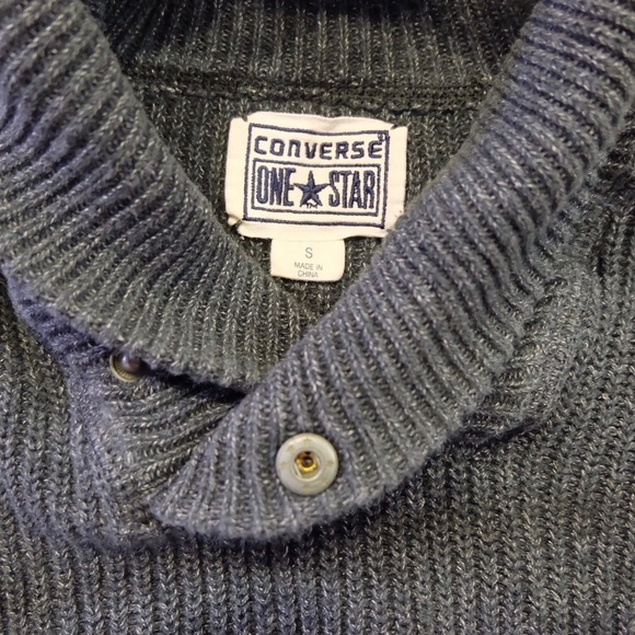 SOLD🚫 Converse Shawl Neckline Sweater - Picture 4 of 5